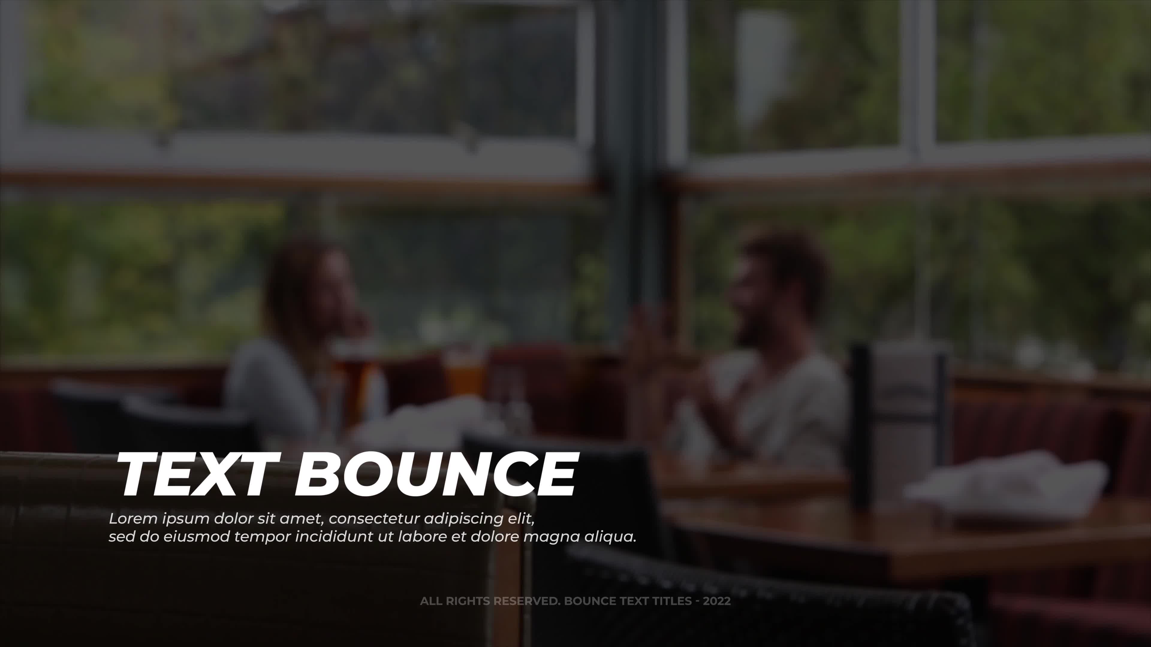 Bounce Text Titles | DaVinci Resolve Videohive 36156393 DaVinci Resolve Image 8
