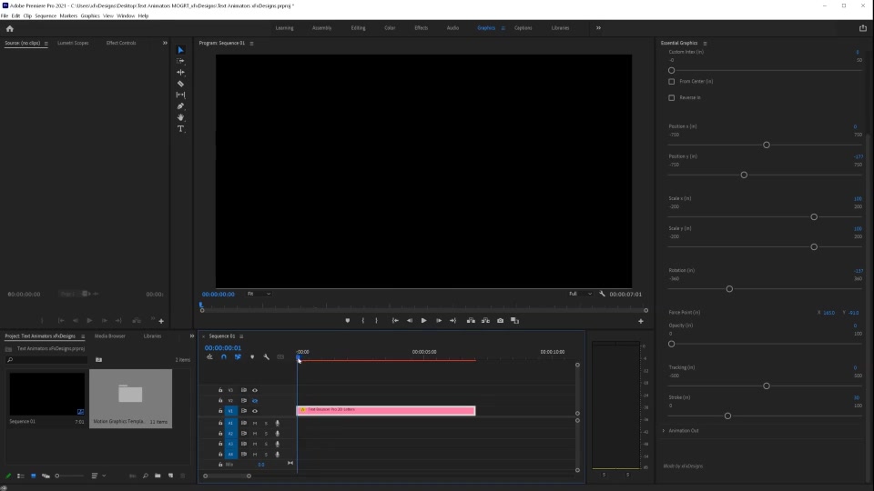 Bouncer Text Animator For Premiere Pro MOGRT Videohive 37329515 Premiere Pro Image 7