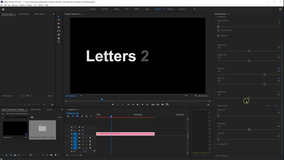 Bouncer Text Animator For Premiere Pro MOGRT Videohive 37329515 Premiere Pro Image 9