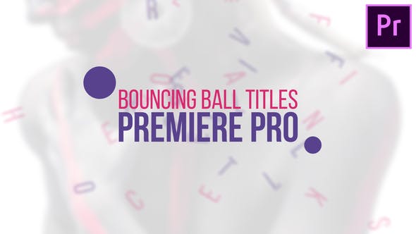 Bouncing Ball Titles - 22043160 Videohive Download