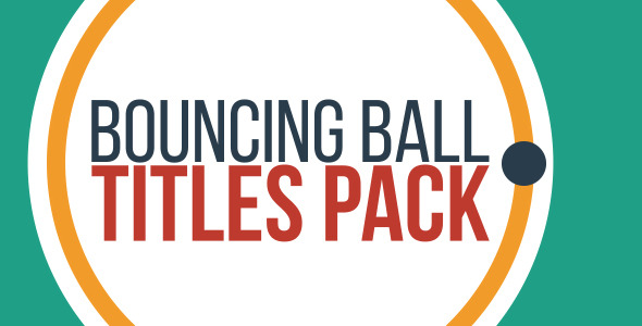 Bouncing Ball Titles - Download Videohive 12945529