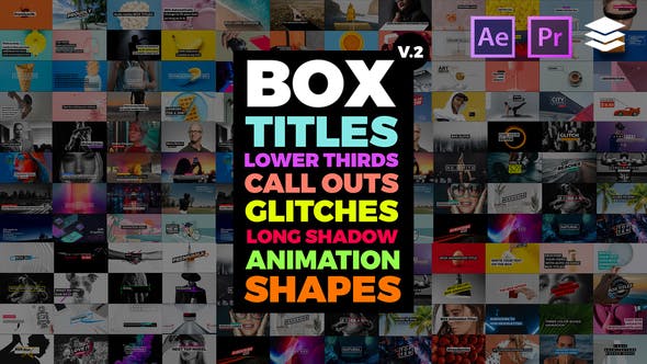 BOX Auto Resizing Titles Pack - Download 24346451 Videohive