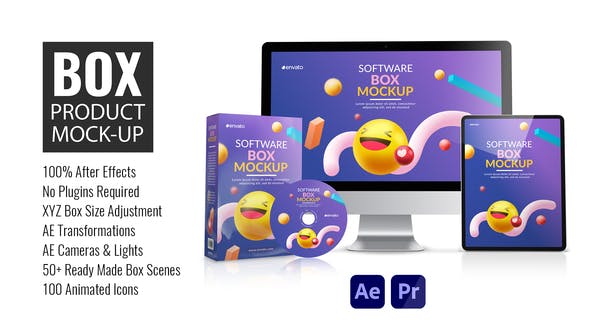 Box Product Mock up - Download 33176397 Videohive