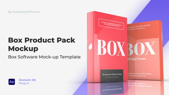 Box Product Mockup - Download 30954085 Videohive