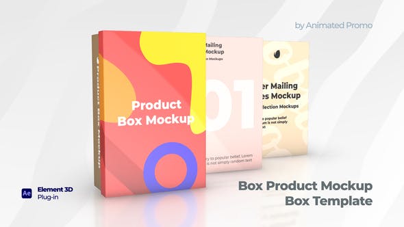 Box Product Mockup Shoes Box Template - Download 33273846 Videohive