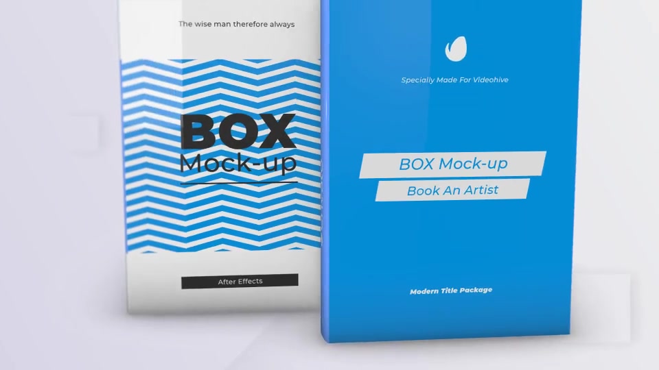 Box Product Pack Mockup Box Software Mock up Cover Template Videohive 24824190 After Effects Image 7