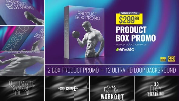 Box Product Promo - 32325117 Download Videohive