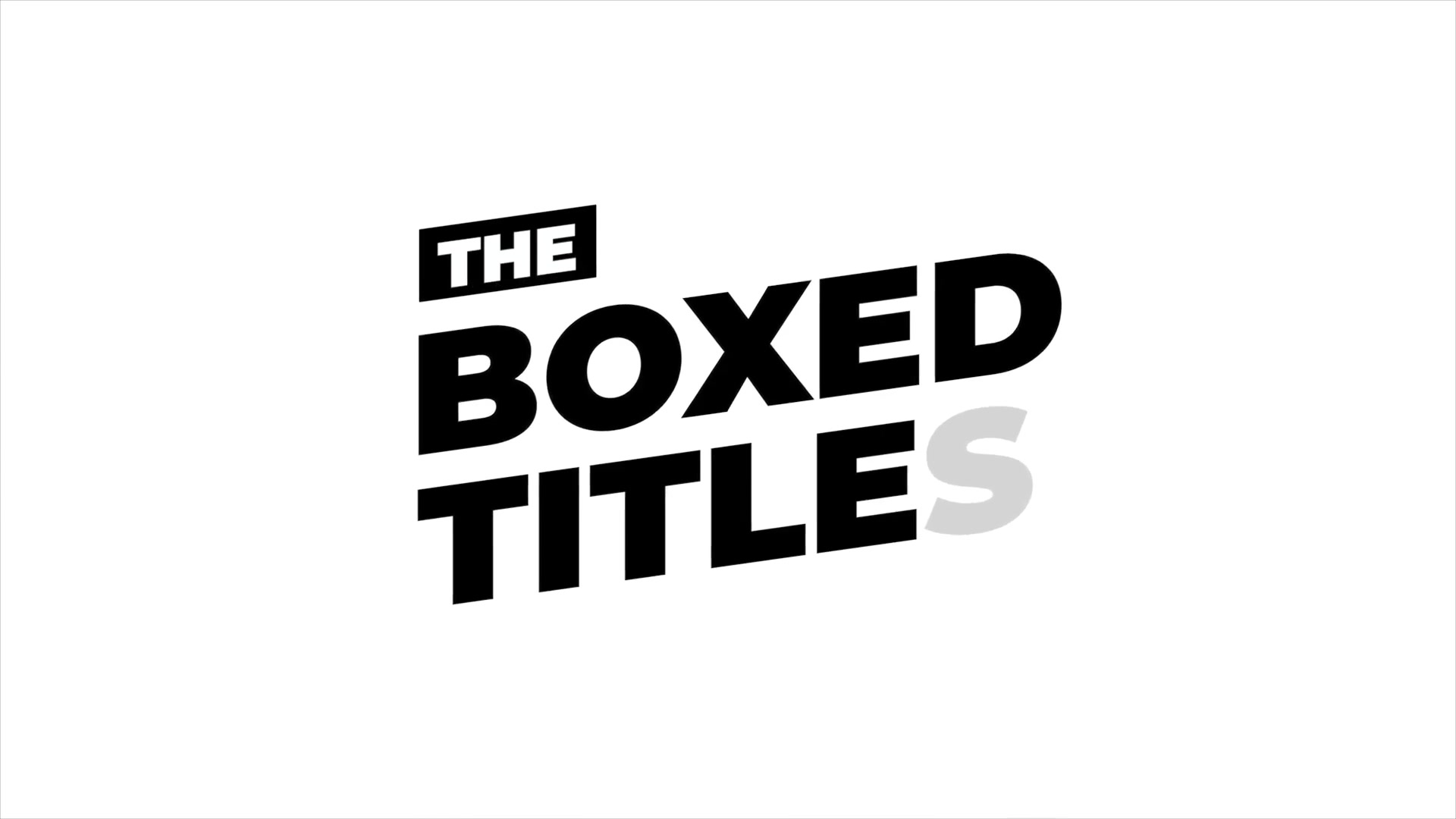 Box Titles | After Effects Videohive 35564883 After Effects Image 7