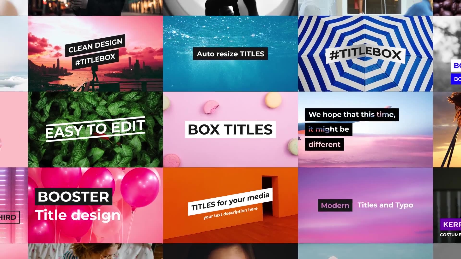 BOX Titles and Lower Thirds for After Effects Videohive 24573101 After Effects Image 2