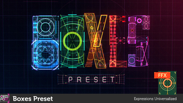 Boxes Preset - Download Videohive 12590081