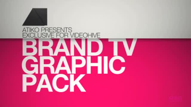 Brand TV Graphic Pack - Download Videohive 3282352