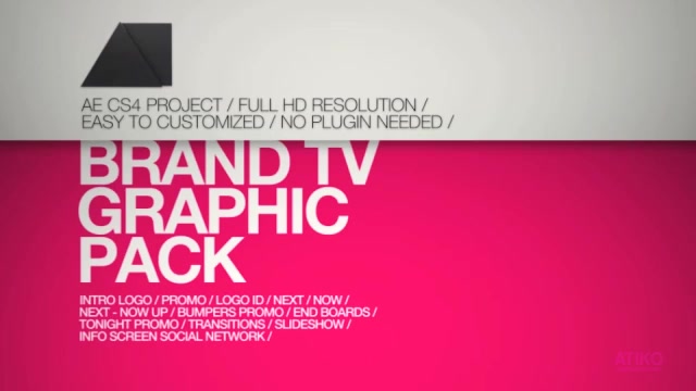 Brand TV Graphic Pack - Download Videohive 3282352