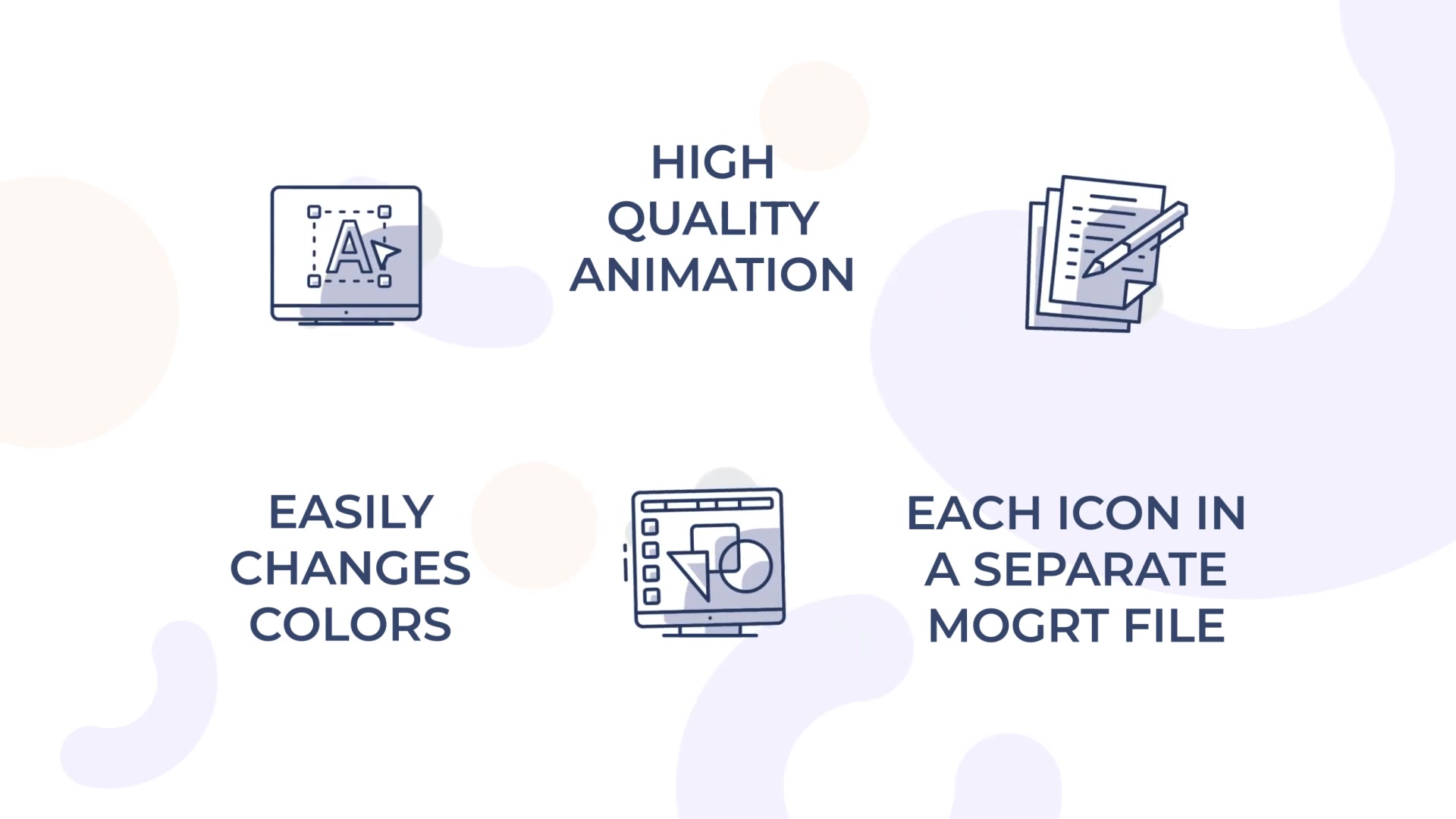 Branding and design Animation Icons (MOGRT) Videohive 36354603 Premiere Pro Image 5