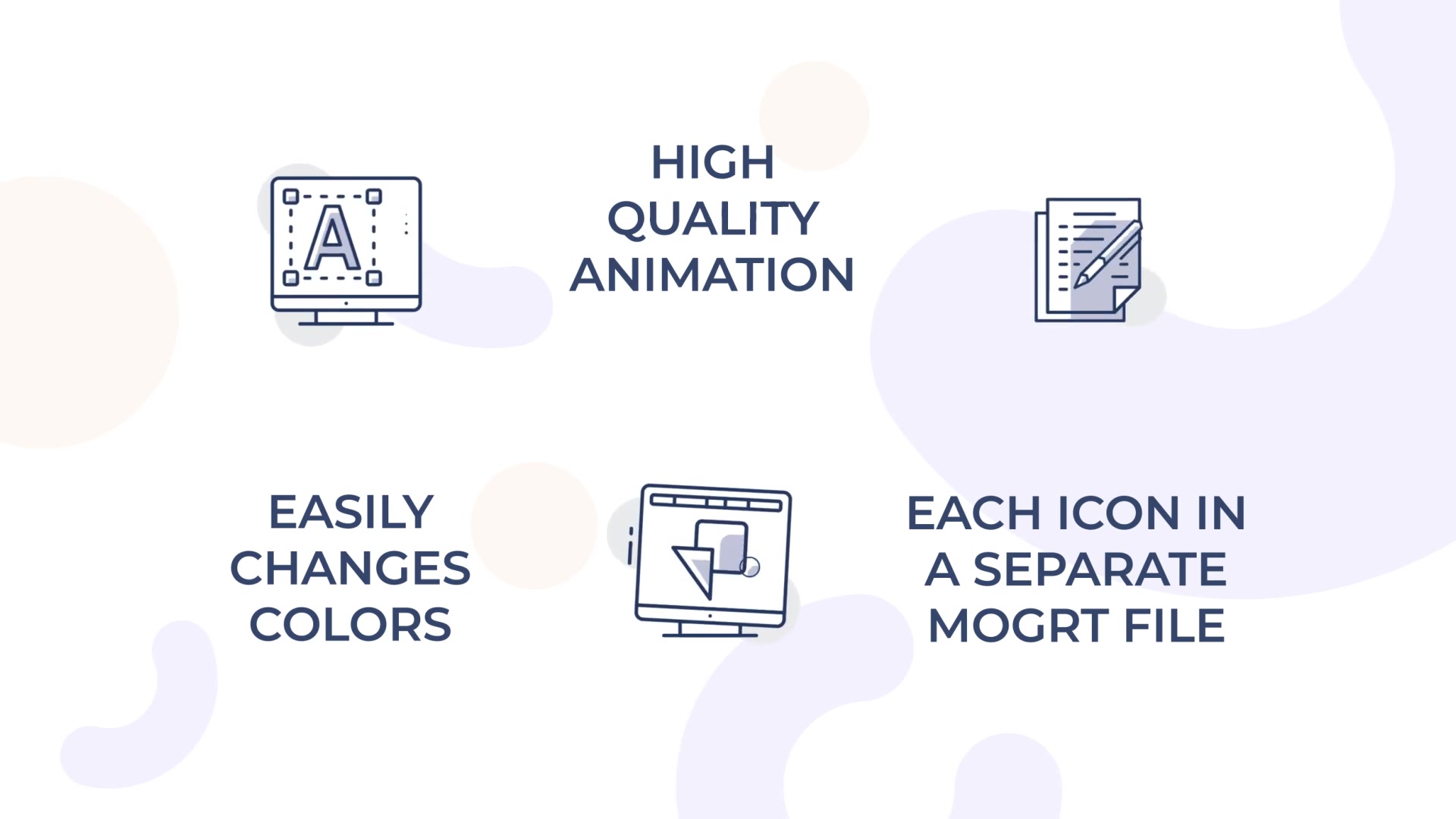 Branding and design Animation Icons (MOGRT) Videohive 36354603 Premiere Pro Image 6