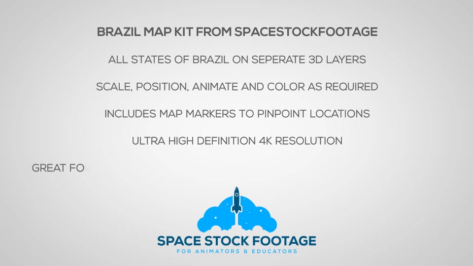 Brazil Map Kit - Download Videohive 16028783