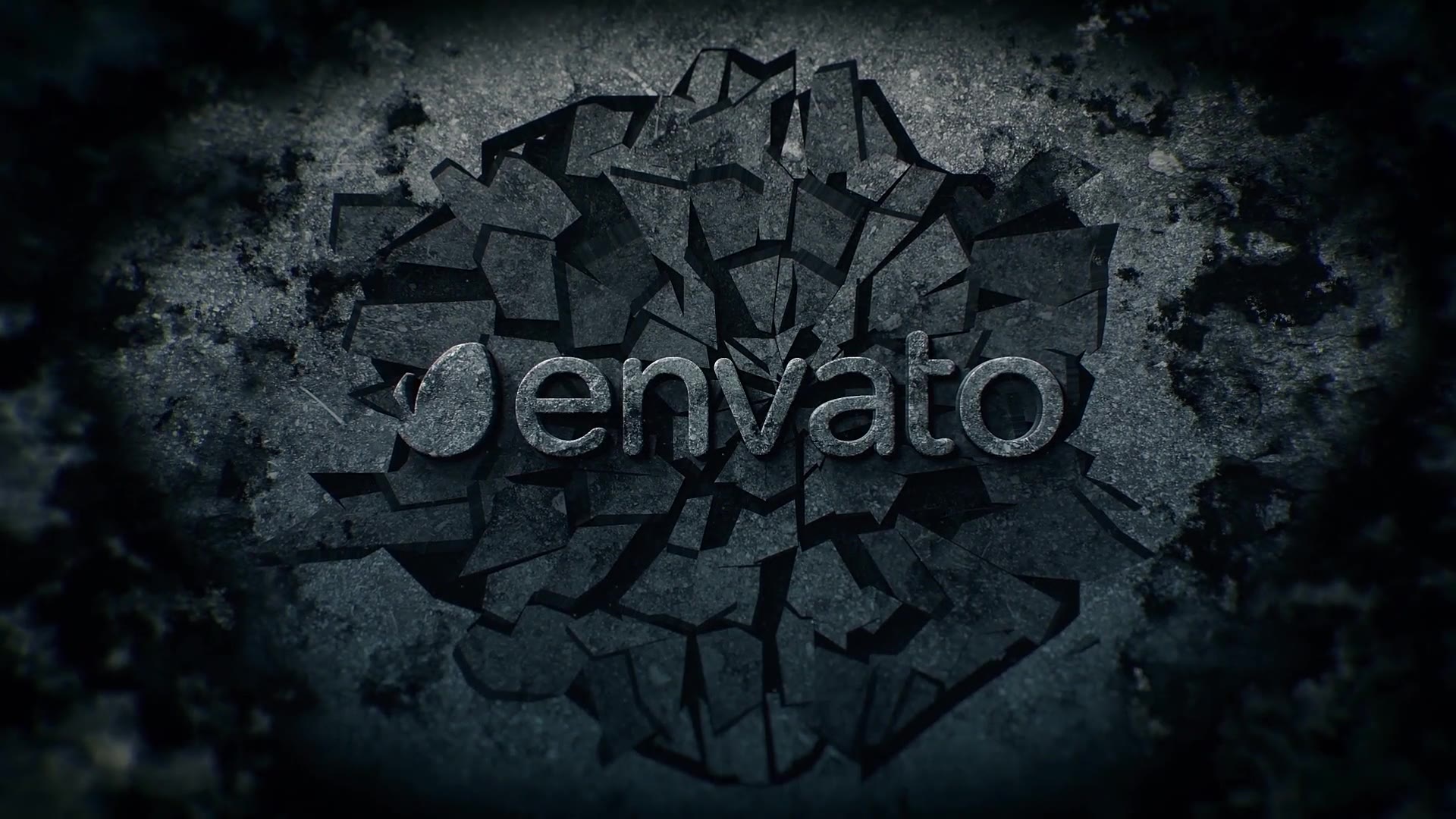 Breaking a Stone Wall |Rock Logo Videohive 24477896 After Effects Image 4
