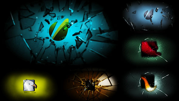 Breaking Glass Logo - Download Videohive 6103879