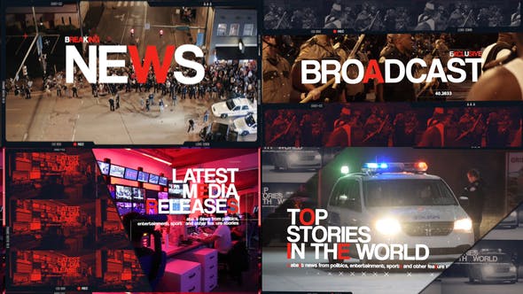 Breaking News Intro - Videohive 30090319 Download