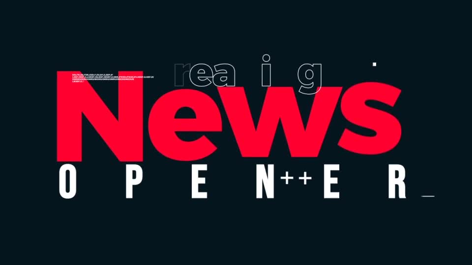 Breaking News Opener Videohive 28346742 After Effects Image 1