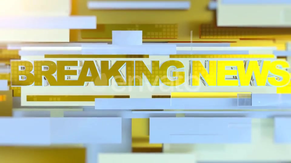 Breaking News Transition Golden Videohive 27635694 Motion Graphics Image 3