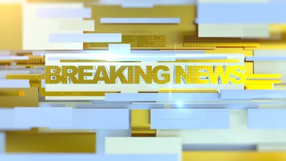 Breaking News Transition Golden - Videohive 27635694 Download