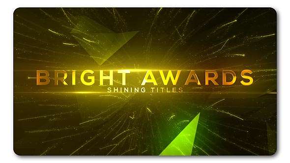 Bright and Shine Awards Titles - Download Videohive 19653172