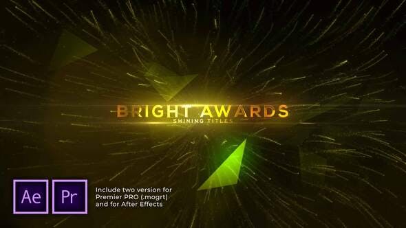 Bright and Shine Awards Titles - Videohive Download 29949157