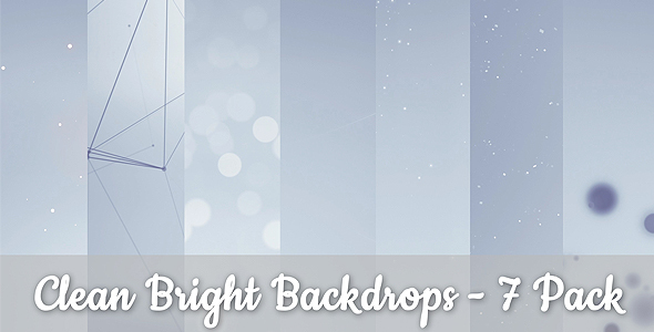 Bright Backgrounds 7 Pack - Download Videohive 13637094