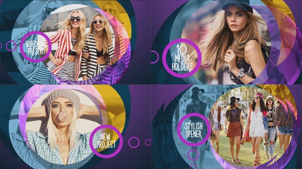 Bright Circles Opener - Download Videohive 17810369