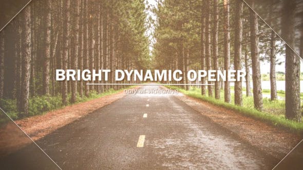 Bright Dynamic Opener - 12740237 Videohive Download