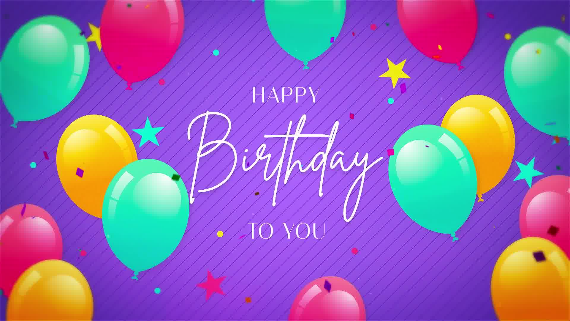 Bright Happy Birthday Slideshow Videohive 35122476 After Effects Image 12