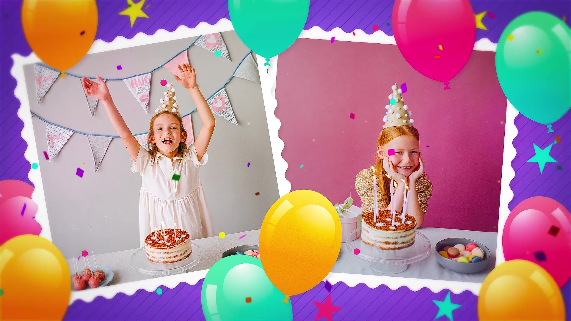 Bright Happy Birthday Slideshow Videohive 35122476 After Effects Image 3