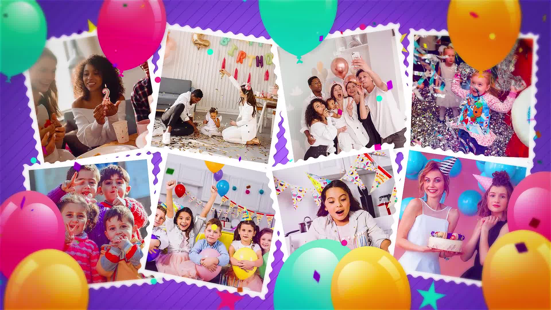Bright Happy Birthday Slideshow Videohive 35122476 After Effects Image 9