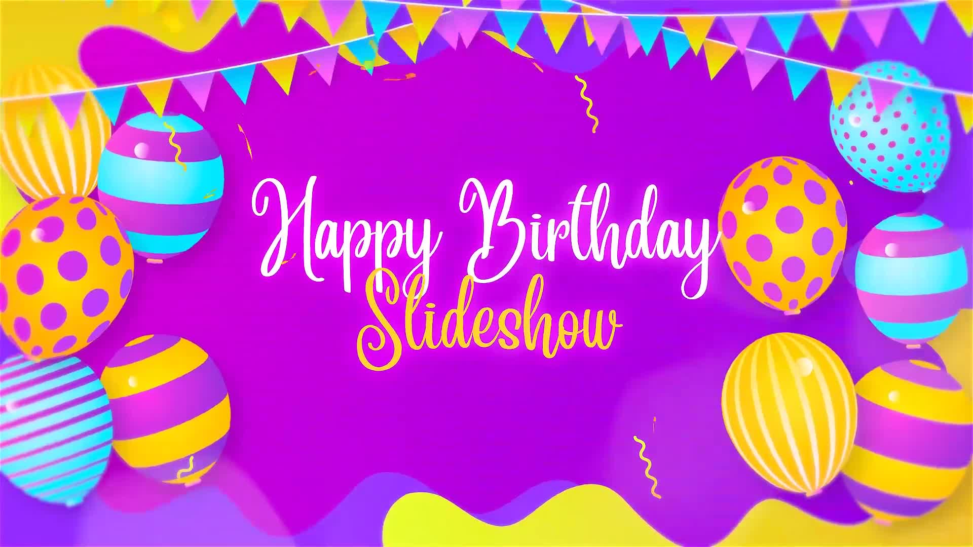 Bright Happy Birthday Videohive 34508217 After Effects Image 1