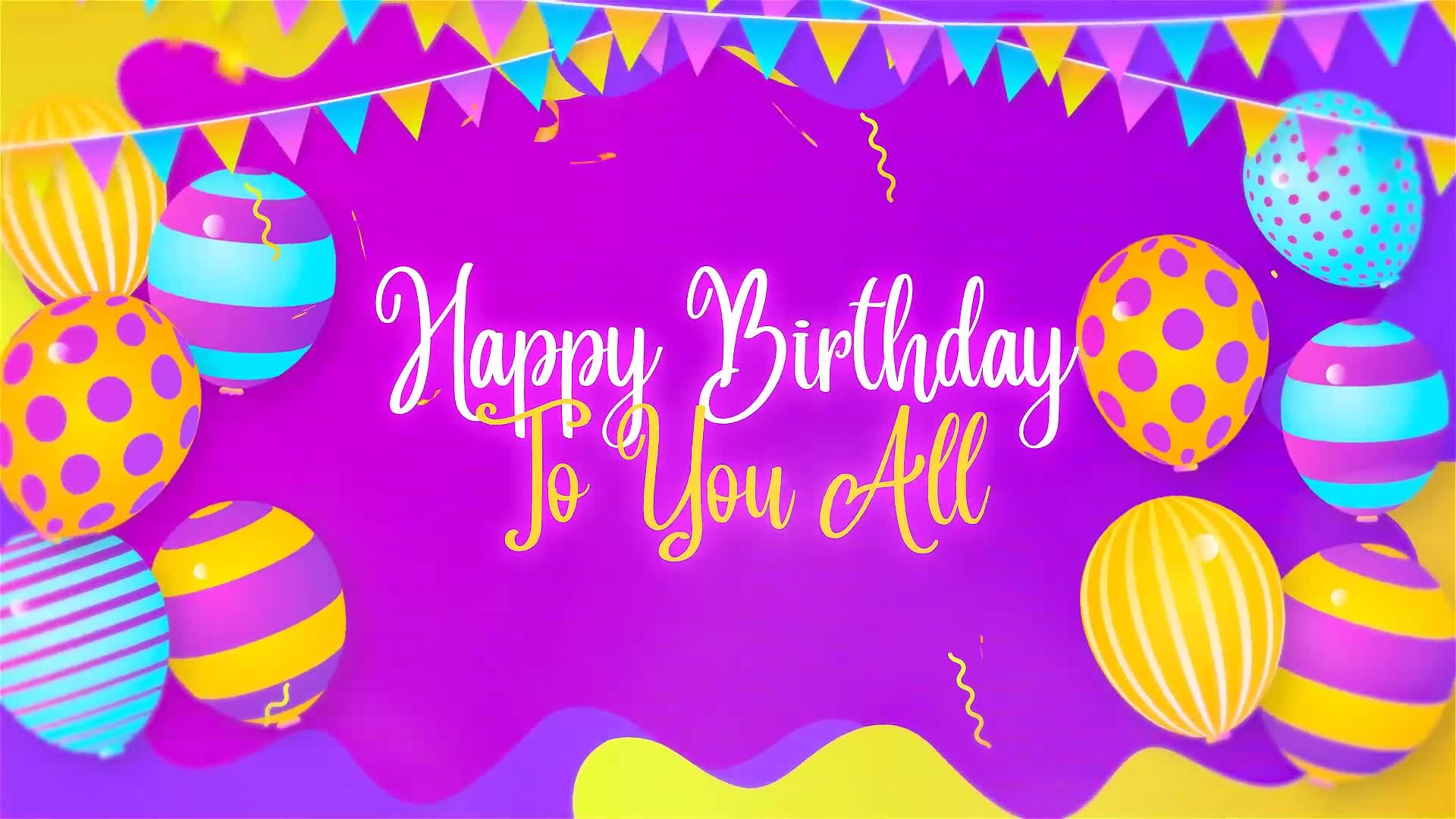 Bright Happy Birthday Videohive 34508217 After Effects Image 11