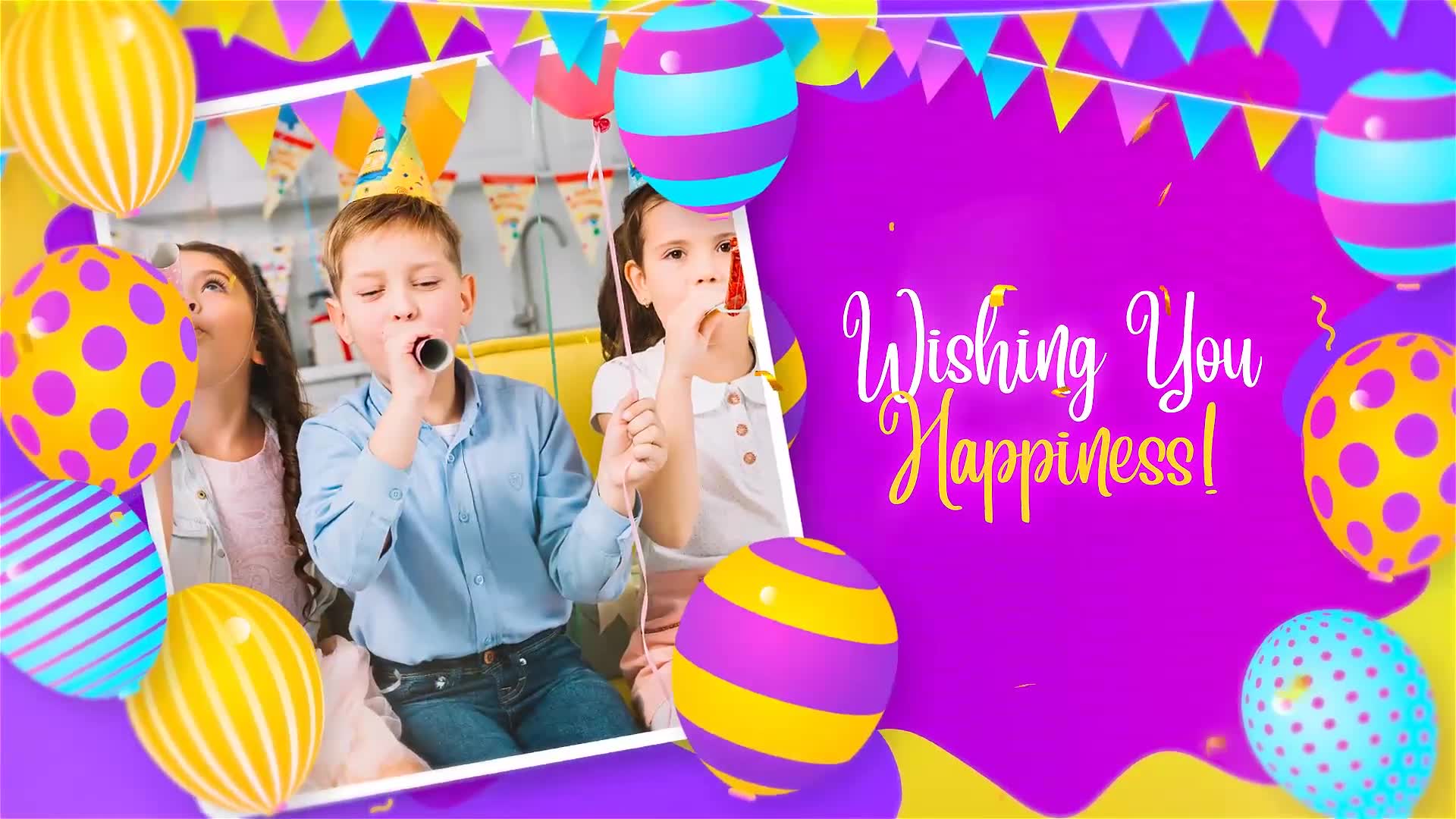 Bright Happy Birthday Videohive 34508217 After Effects Image 2