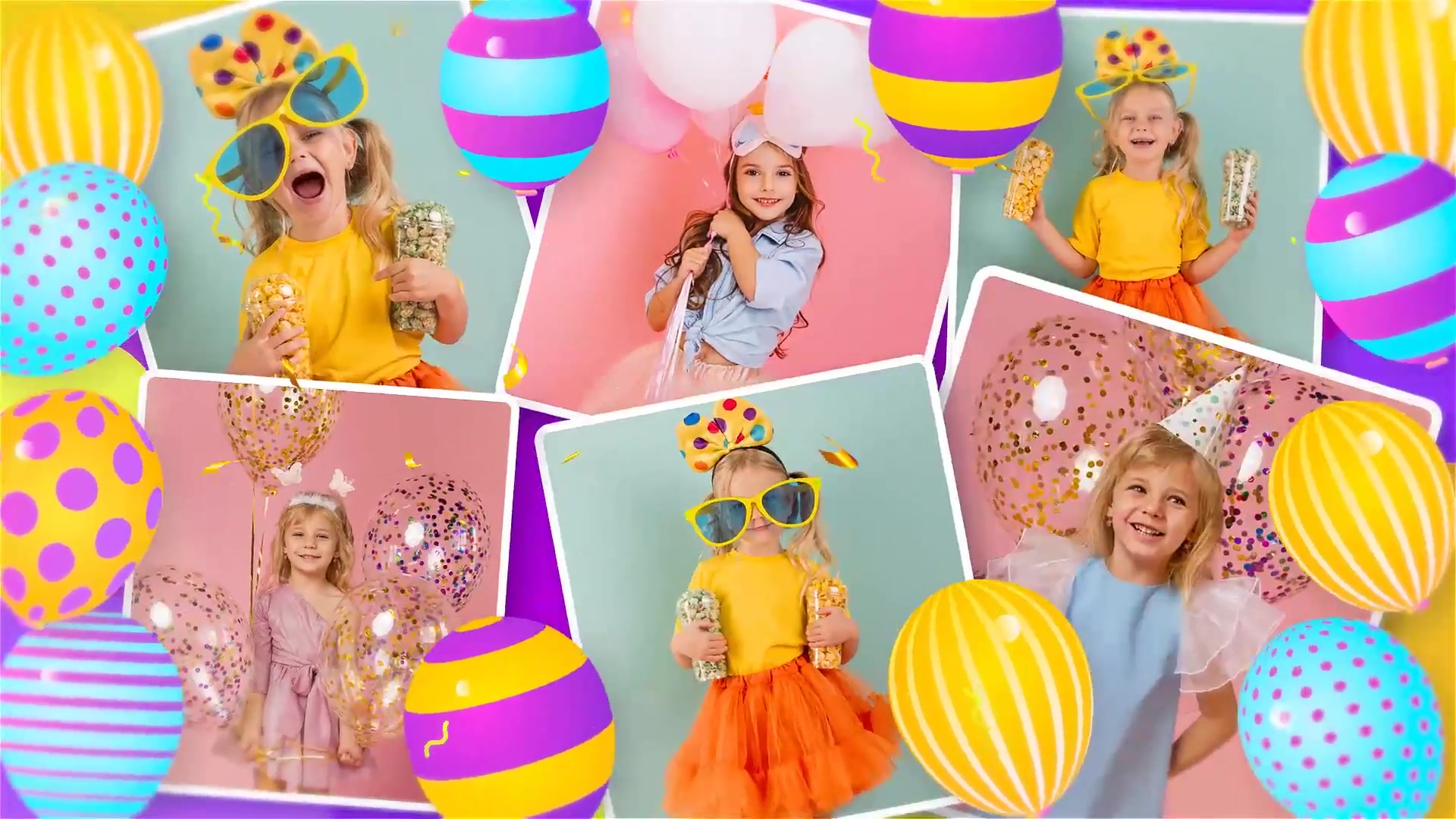 Bright Happy Birthday Videohive 34508217 After Effects Image 6