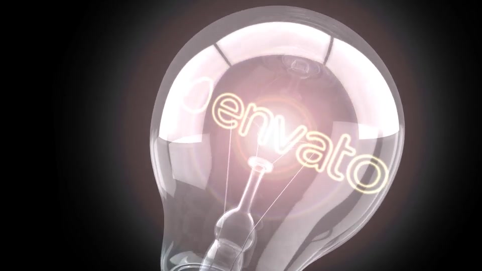 Bright Idea Light Bulb Logo - Download Videohive 7401643