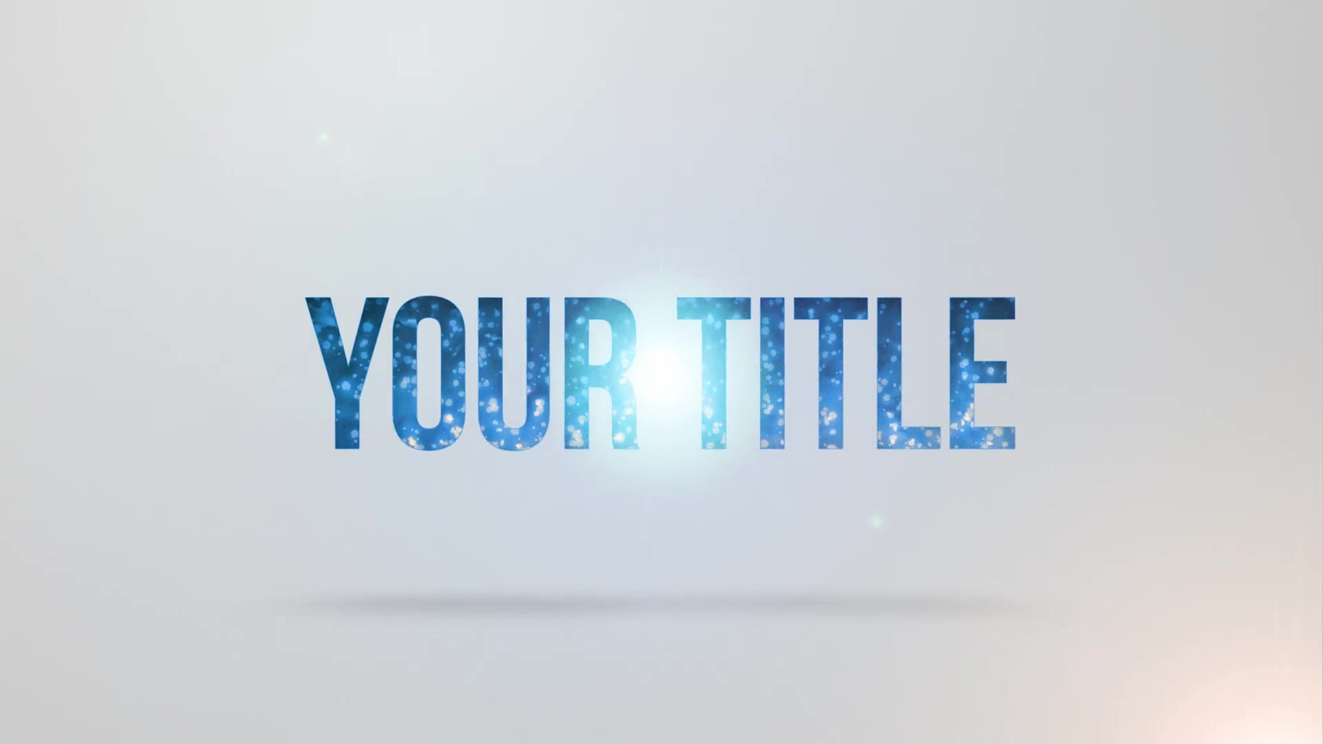 Bright Particle Title - Download Videohive 23343752