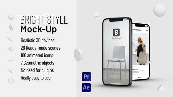 Bright Style App Promo - Videohive 33862042 Download
