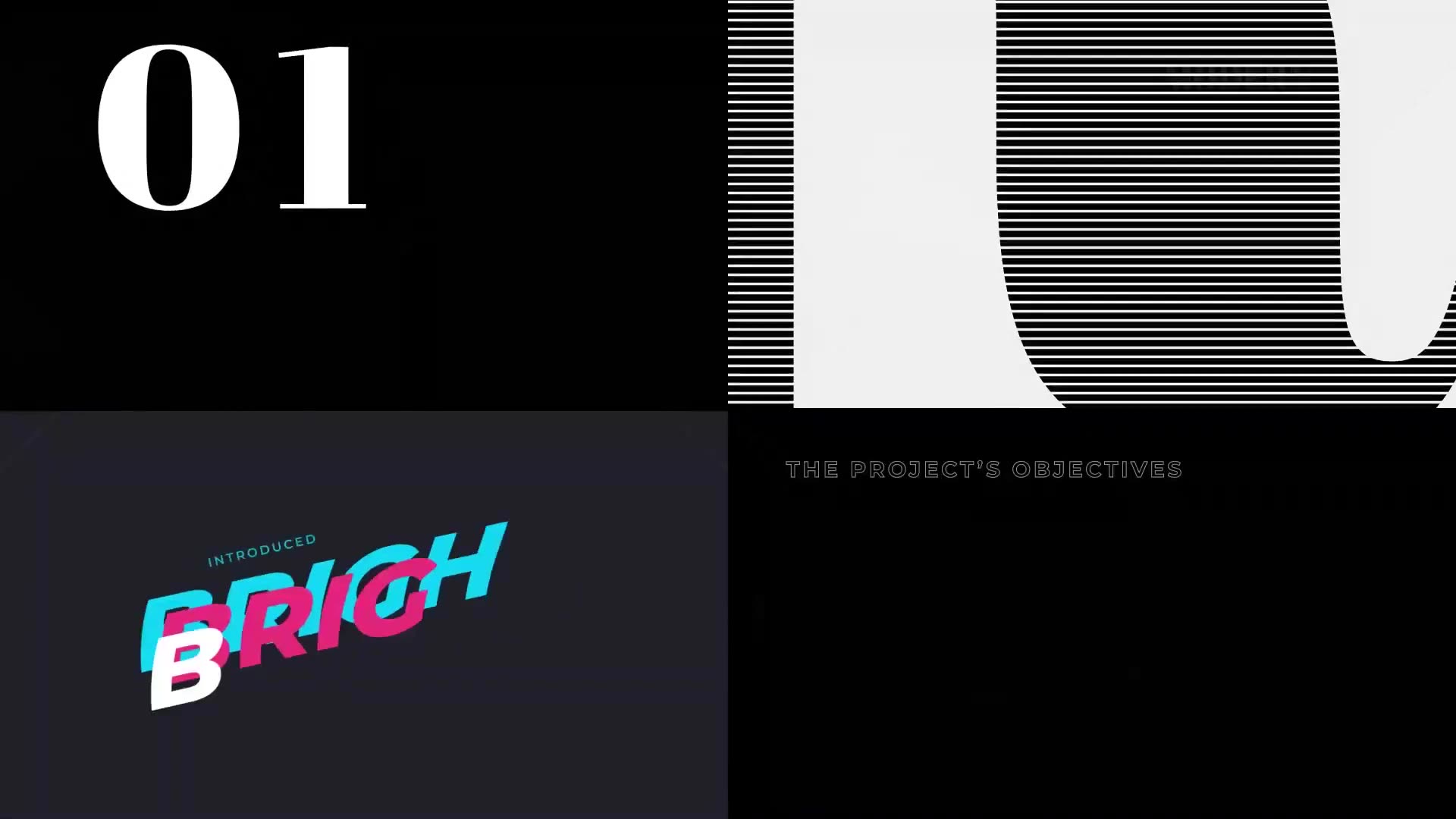 Bright Typography Glitch Videohive 27928828 After Effects Image 3