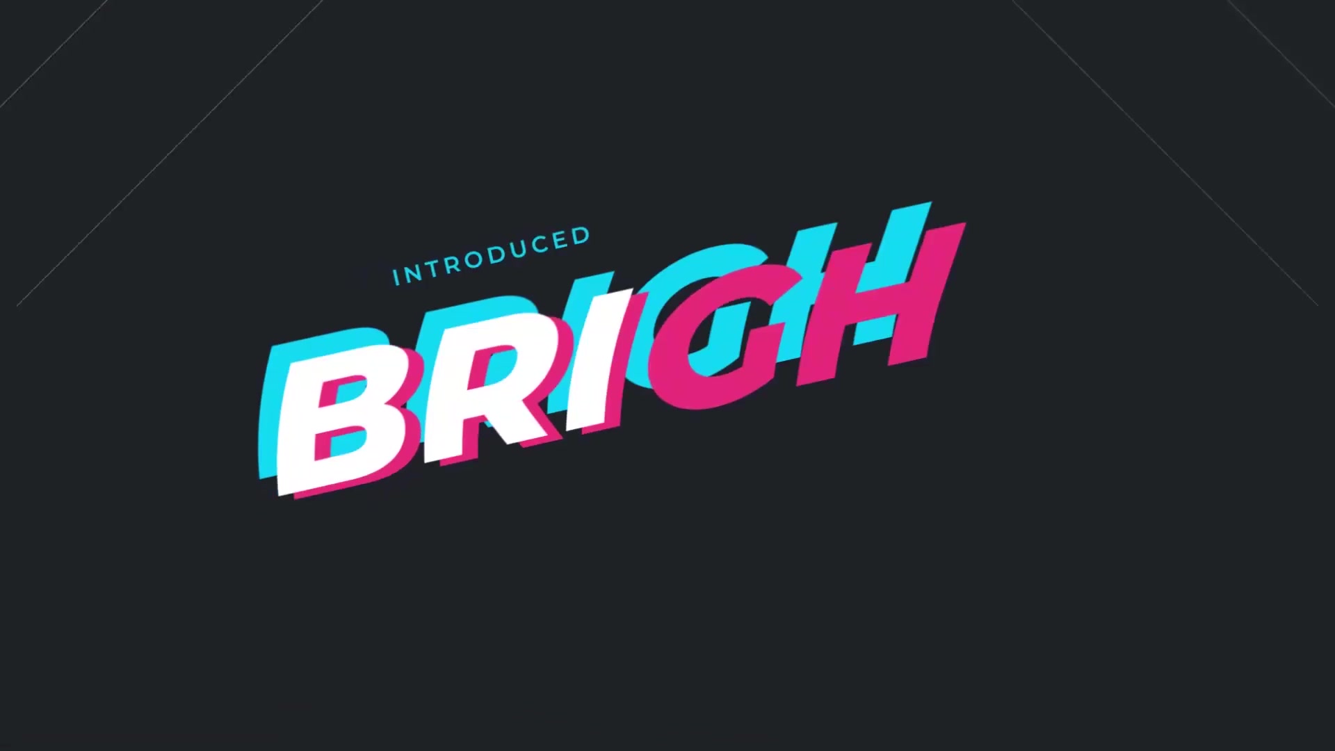 Bright Typography Glitch Videohive 27928828 After Effects Image 7