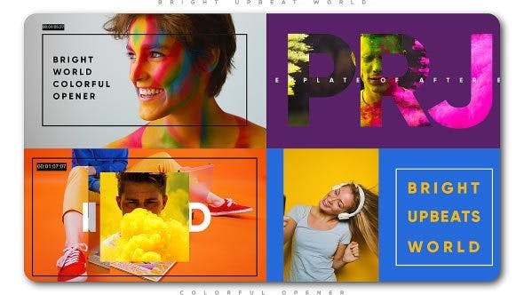 Bright Upbeat World Colorful Opener - Videohive 21582648 Download