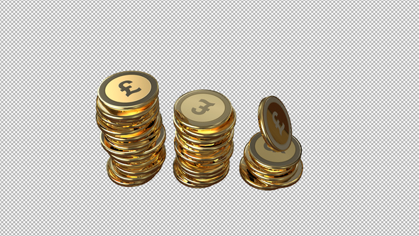 British Pound Coins - Download Videohive 22081234