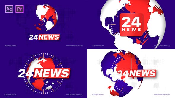 Broadcast 24 News Channel - 25735277 Download Videohive