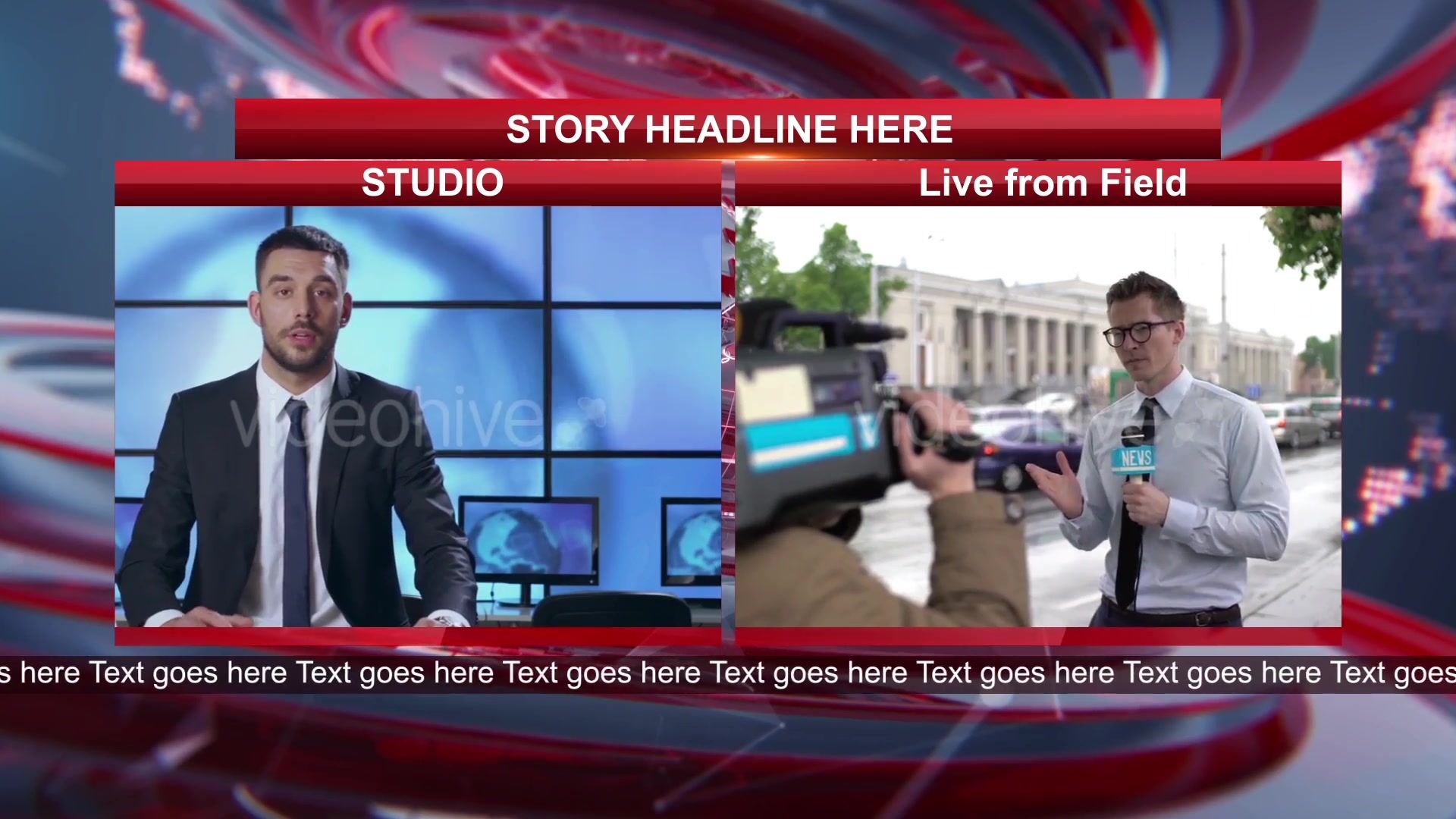 Broadcast 24News Package Videohive 24876665 After Effects Image 8