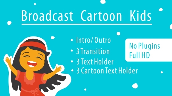Broadcast Cartoon Kids - Download Videohive 11729426