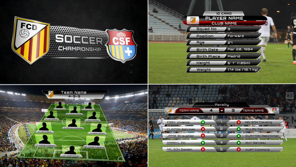 Broadcast Design Complete On Air Soccer Package - Download Videohive 2368743