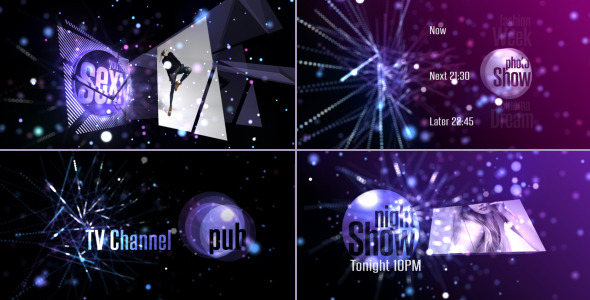 Broadcast Design Entertainment TV Channel ID Pack - Download Videohive 758776