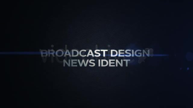 Broadcast Design News ID - Download Videohive 265452